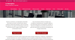 Desktop Screenshot of lamasajista.com